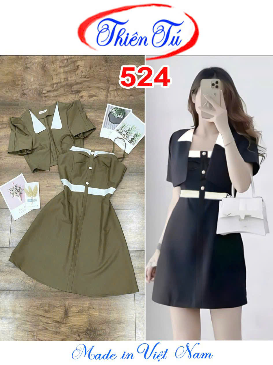 Đầm công sở 524