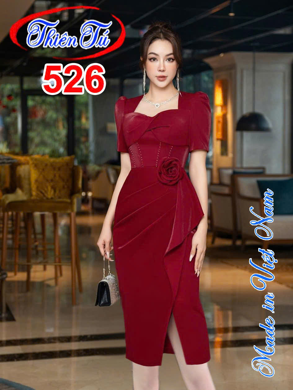 Đầm công sở 526