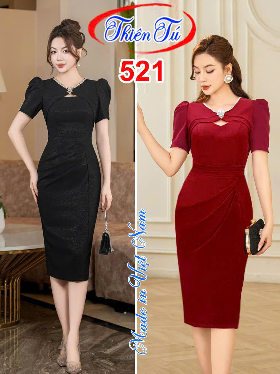Đầm công sở 521