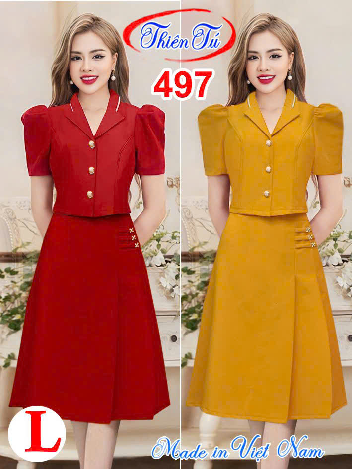 Đầm công sở 497