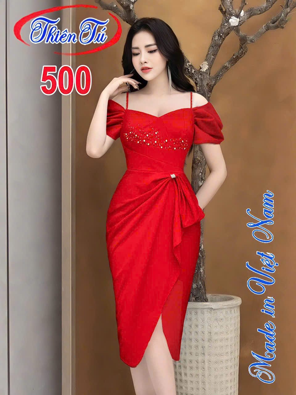 Đầm công sở 500