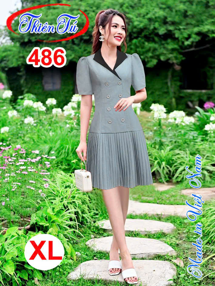 Đầm công sở 486
