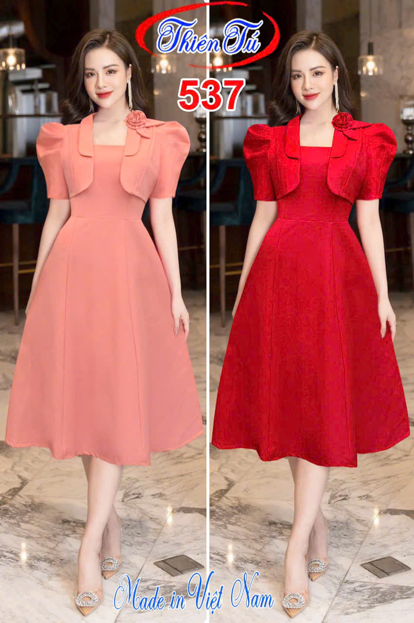 Đầm công sở 537