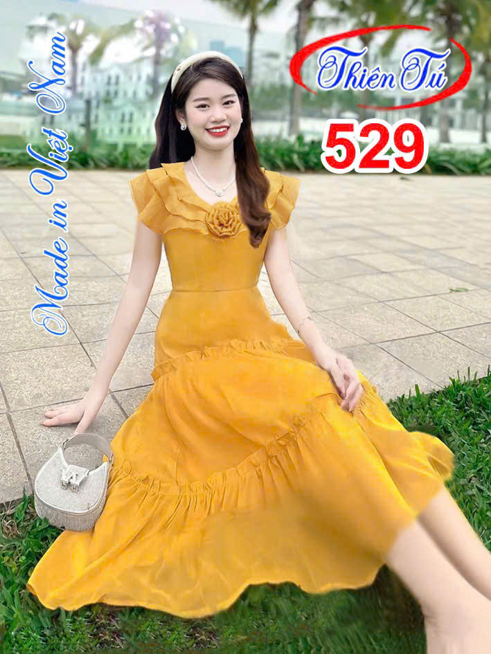 Đầm công sở 529