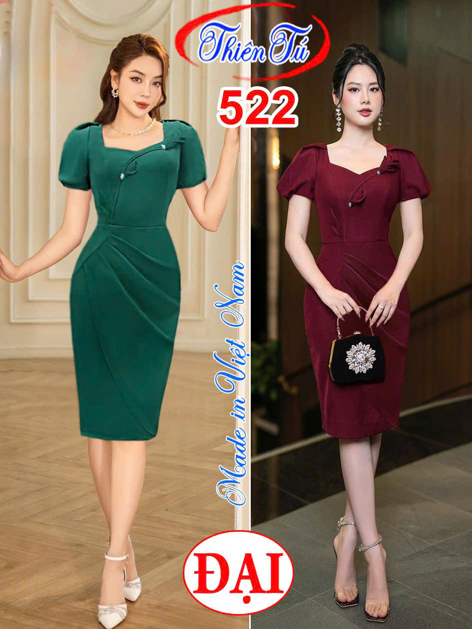 Đầm công sở 522