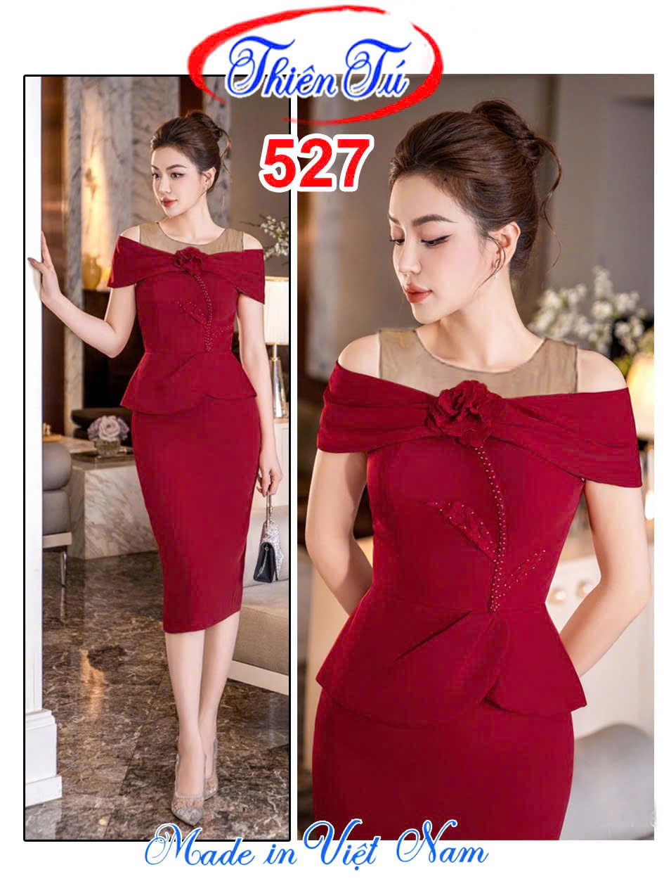 Đầm công sở 527