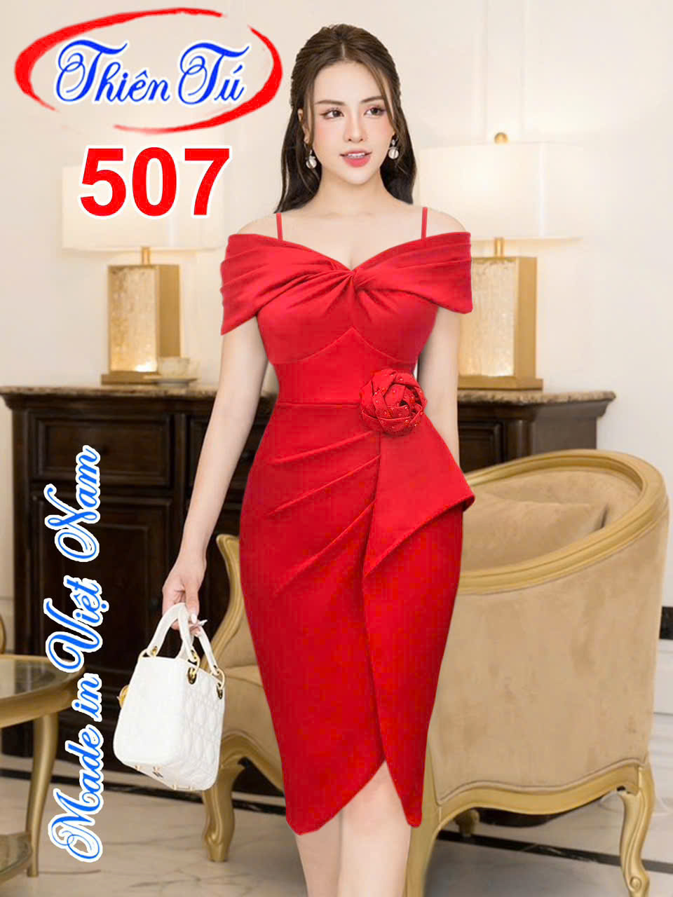 Đầm công sở 507