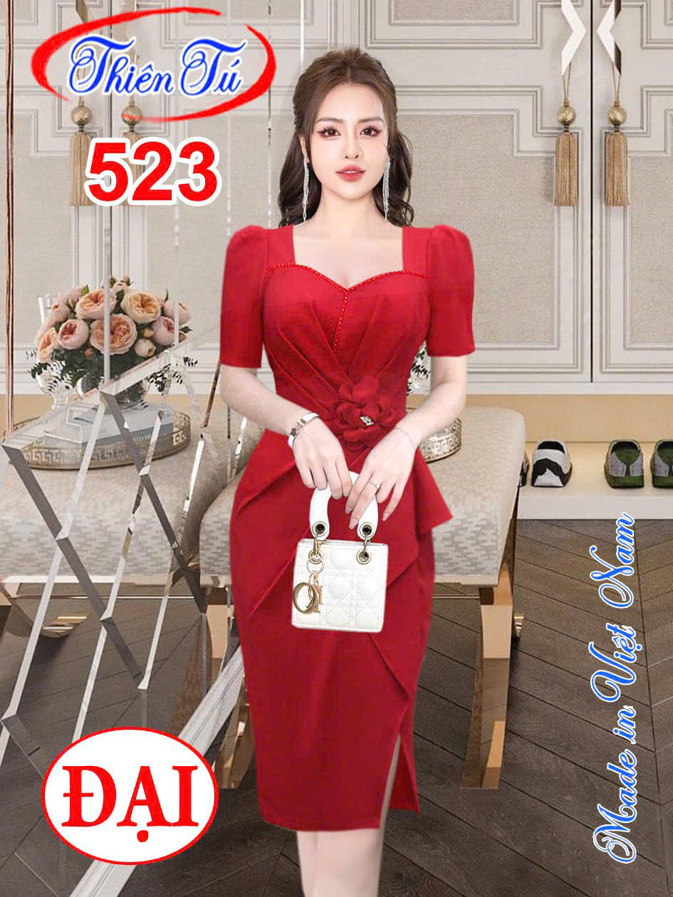 Đầm công sở 523