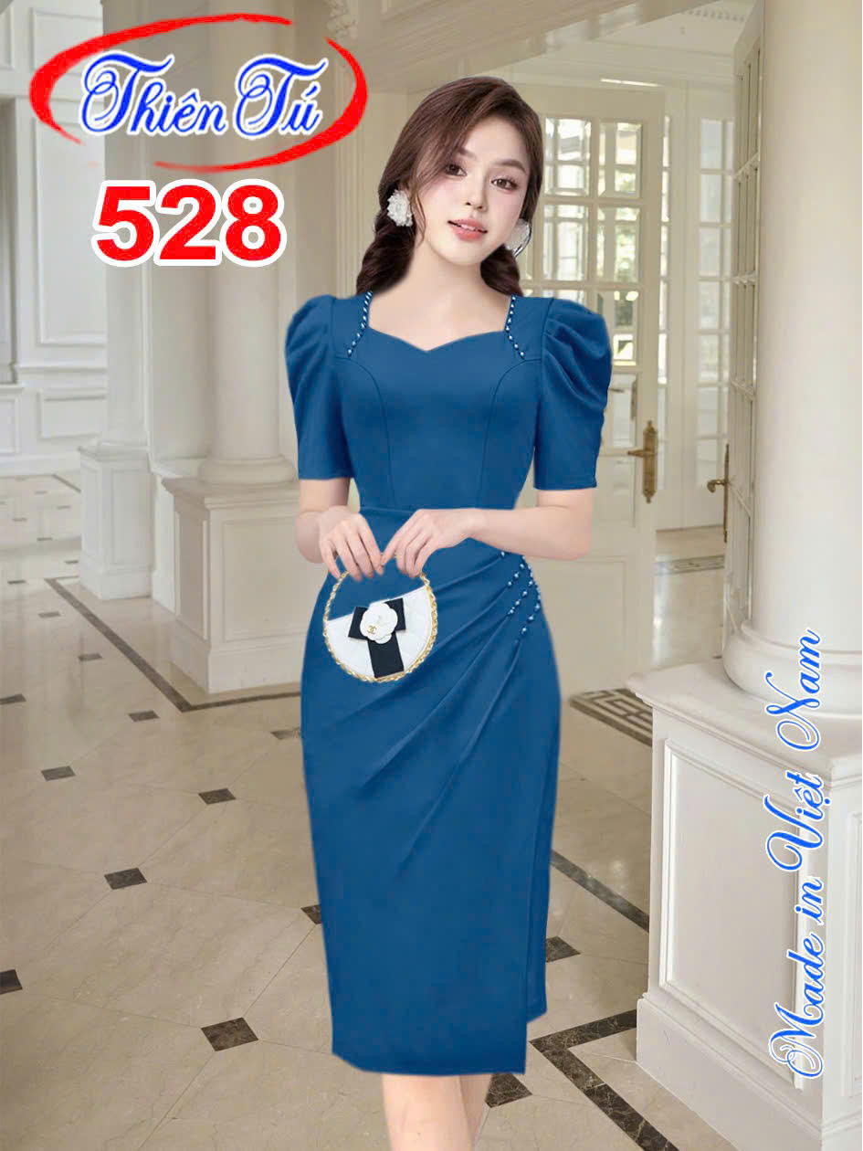 Đầm công sở 528