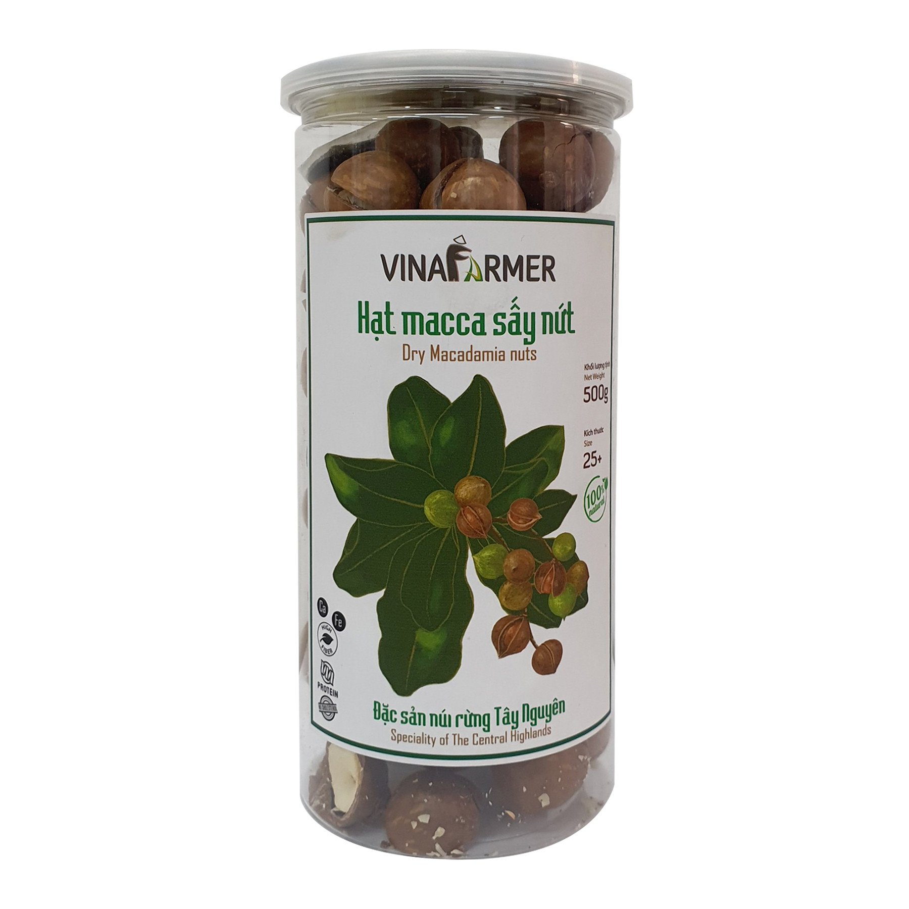 Hạt Macca Sấy Nứt