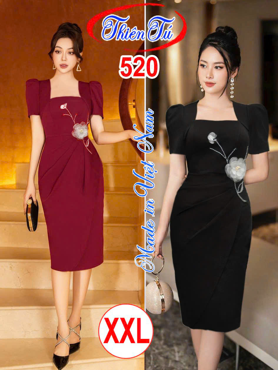 Đầm công sở 520